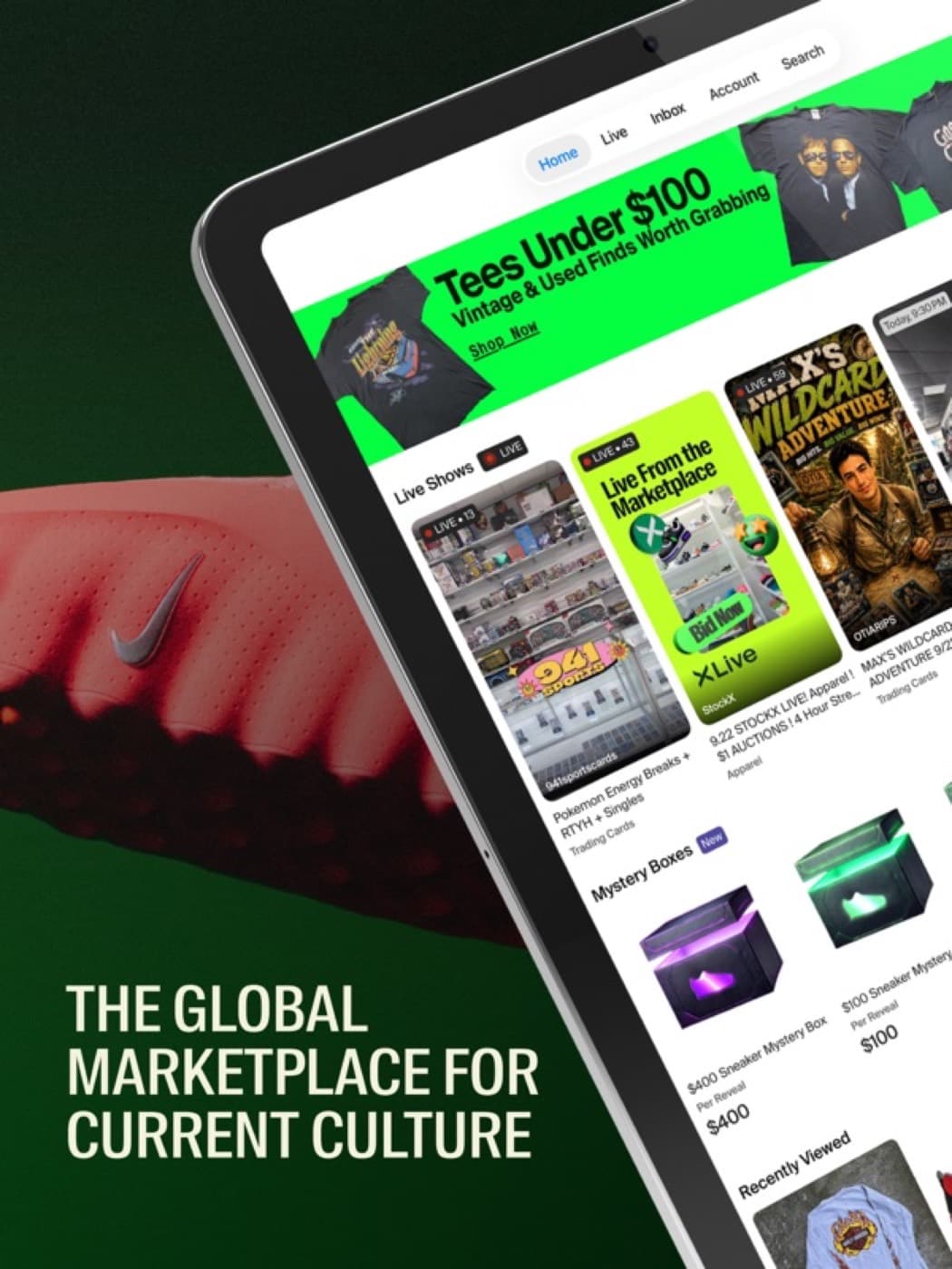 StockX, UX100 leader in E-Commerce