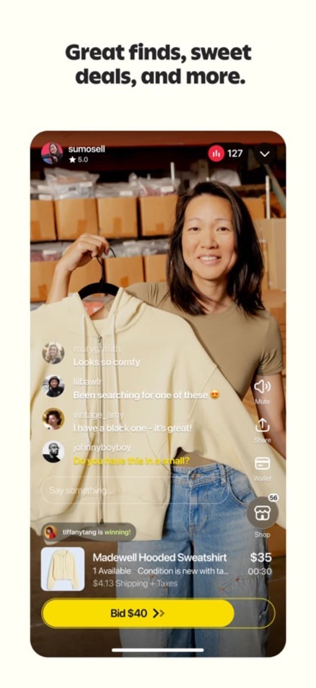 Whatnot, UX100 leader in E-Commerce